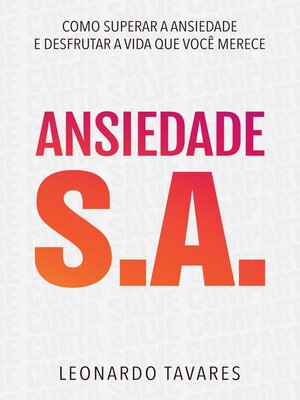 cover image of Ansiedade S.A.